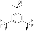 structure of CAS# 67570-38-1, 2-[3,5-Bis(trifluoromethyl)phenyl]propan-2-ol