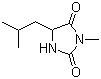 3-甲基-5-异丁基海因分子结构 (CAS 675854-31-6)