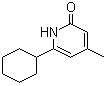 6-环己基-4-甲基-2(1H)-吡啶酮分子结构 (CAS 67587-24-0)