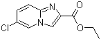 6-氯咪唑并[1,2-a]吡啶-2-羧酸乙酯分子结构 (CAS 67625-38-1)