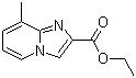 structure of CAS# 67625-40-5, 8-Methylimidazo[1,2-a]pyridine-2-carboxylic acid ethyl ester
