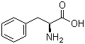 (2S)-2-氨基-3-苯基丙酸分子结构 (CAS 67675-33-6)