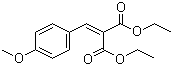 structure of CAS# 6768-23-6, 4-甲氧基亚苄基丙二酸二乙酯