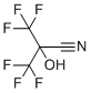 CAS # 677-77-0, 3,3,3-Trifluoro-2-hydroxy-2-(trifluoromethyl)propanenitrile