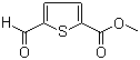 CAS # 67808-64-4, Methyl 5-formyl-2-thiophenecarboxylate, 5-Formylthiophene-2-carboxylic acid methyl ester