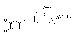 structure of CAS# 67812-42-4, 去甲维拉帕米盐酸盐