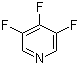 3,4,5-三氟吡啶分子结构 (CAS 67815-54-7)