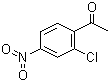 2'-氯-4'-硝基苯乙酮分子结构 (CAS 67818-41-1)