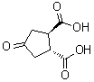 CAS 登录号：67885-97-6, (1R,2R)-rel-4-氧代-1,2-环戊烷二甲酸