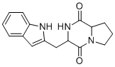 CAS # 67889-75-2, Cyclo(Pro-Trp), 3-(1H-indol-2-ylmethyl)-2,3,6,7,8,8a-hexahydropyrrolo[1,2-a]pyrazine-1,4-dione