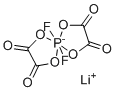 双[乙二酸基(2-)-κO1,κO2]二氟-磷酸锂(1:1)分子结构 (CAS 678966-16-0)