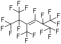 structure of CAS# 6792-31-0, Hexafluoropropene trimer