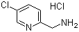 structure of CAS# 67938-76-5, 2-Aminomethyl-5-chloropyridine hydrochloride