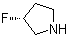 3(R)-氟吡咯烷分子结构 (CAS 679431-51-7)