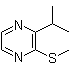 CAS # 67952-59-4, 2-Methylthio-3-isopropylpyrazine, 2-(1-Methylethyl)-3-(methylthio)pyrazine, 2-Isopropyl-3-methylthiopyrazine