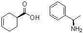 CAS # 67976-82-3, (S)-3-Cyclohexene-1-carboxylic acid (R)-alpha-phenylethylamine salt