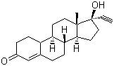 structure of CAS# 68-22-4, Norethindrone