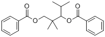 三甲基戊二醇二苯甲酸酯分子结构 (CAS 68052-23-3)