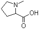 1-甲基脯氨酸分子结构 (CAS 68078-09-1)