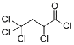 2,4,4,4-四氯丁酰基氯化物分子结构 (CAS 68121-36-8)