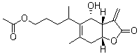 CAS 登录号：681457-46-5, 1-O-乙酰旋覆花内酯
