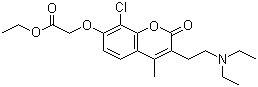 structure of CAS# 68206-94-0, Cloricromene
