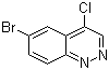 structure of CAS# 68211-15-4, 6-Bromo-4-chlorocinnoline