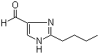 structure of CAS# 68282-49-5, 2-Butyl-1H-imidazole-4-carbaldehyde