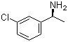 (S)-1-(3-氯苯基)乙胺分子结构 (CAS 68297-62-1)