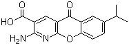 structure of CAS# 68302-57-8, 氨来呫诺
