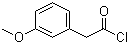3-甲氧基苯乙酰氯分子结构 (CAS 6834-42-0)