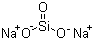 偏硅酸钠分子结构 (CAS 6834-92-0)