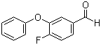 structure of CAS# 68359-57-9, 3-苯氧基-4-氟苯甲醛