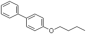 CAS # 6842-78-0, 4-Butoxy-1,1'-biphenyl, 4-Biphenylyl butyl ether, 4-Butoxybiphenyl, NSC 68496, p-n-Butoxybiphenyl