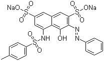 Acid Red 106 molecular structure (CAS 6844-74-2)