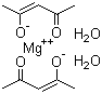 structure of CAS# 68488-07-3, Magnesium acetylacetonate dihydrate