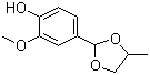 structure of CAS# 68527-74-2, 香兰素丙二醇缩醛