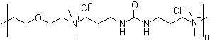 structure of CAS# 68555-36-2, Polyquaternium-2