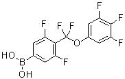 CAS # 685563-69-3, [4-[Difluoro(3,4,5-trifluorophenoxy)methyl]-3,5-difluorophenyl]boronic acid