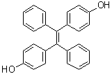 structure of CAS# 68578-79-0, 1,2-二(4-羟基苯基)-1,2-二苯基乙烯
