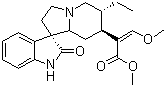 structure of CAS# 6859-01-4, 异钩藤碱