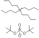 structure of CAS# 68695-48-7, Tetrabutylammonium di-tert-butyl  phosphate