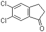 5,6-二氯-2,3-二氢-1H-茚-1-酮分子结构 (CAS 68755-31-7)