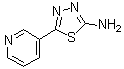 structure of CAS# 68787-52-0, 2-氨基-5-(吡啶-3-基)-1,3,4-噻二唑