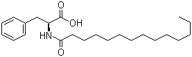 CAS # 68792-49-4, N-Myristol-L-phenylalanine, (2S)-3-Phenyl-2-(tetradecanoylamino)propanoic acid