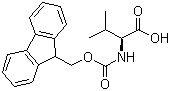 structure of CAS# 68858-20-8, Fmoc-L-缬氨酸