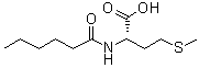 N-己酰基-L-蛋氨酸分子结构 (CAS 68862-41-9)