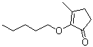 structure of CAS# 68922-13-4, 3-甲基-2-(戊氧基)-2-环戊烯-1-酮