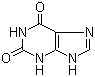 structure of CAS# 69-89-6, 黄嘌呤
