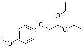 structure of CAS# 69034-13-5, 1-(2,2-二乙氧基乙氧基)-4-甲氧基苯